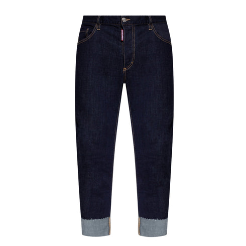 Dsquared2 Sailor Jean Dark Blue Denim Pants S74LB1080 S30664 SAILOR JEAN 470